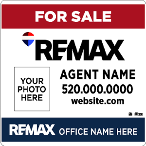 Re/Max 2' x 2' Photo Sign
